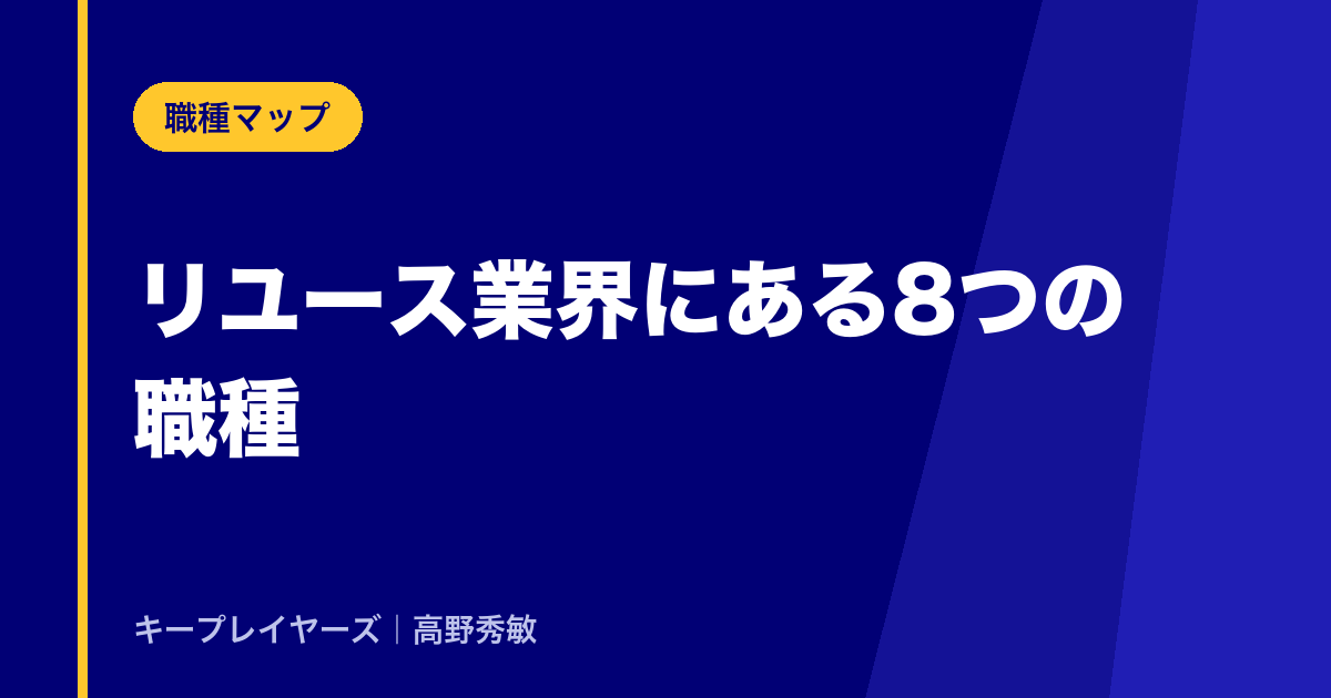 この業界にある職種